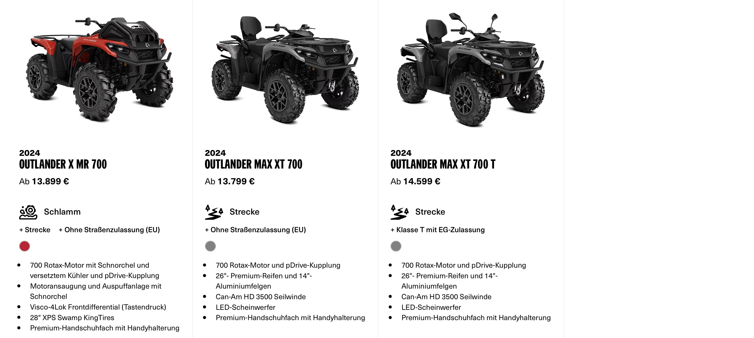 Angebot Canam ATV 2024 Outlander Max XT 700 XMR 700 Bei Vertragshändler Weinand Kolker Ochtendung