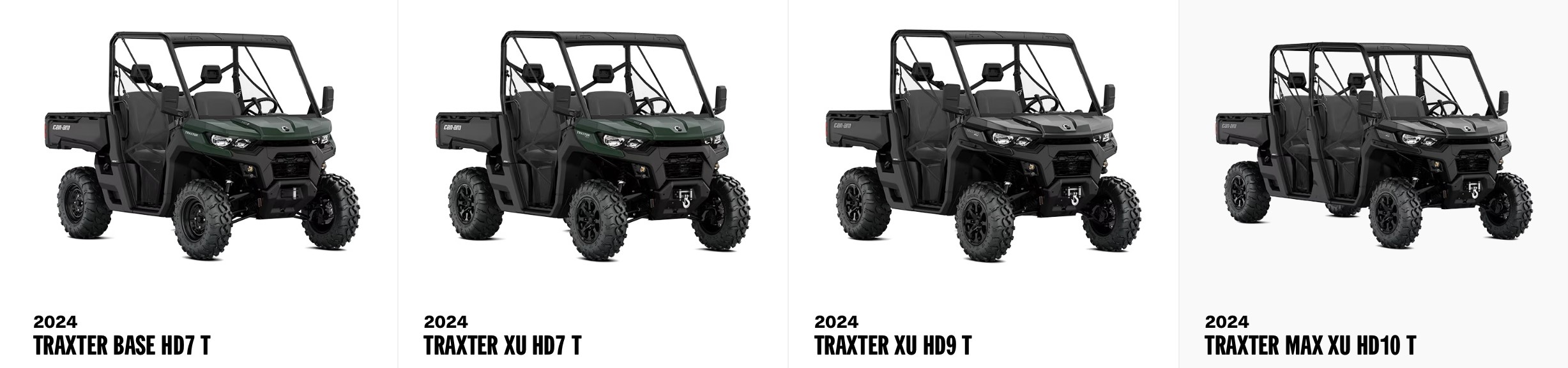 Angebot Canam Traxter XU Traxter HD 10 2024 Bei Vertragshändler Weinand Kolker Ochtendung - Traxter Lineup 2024 -